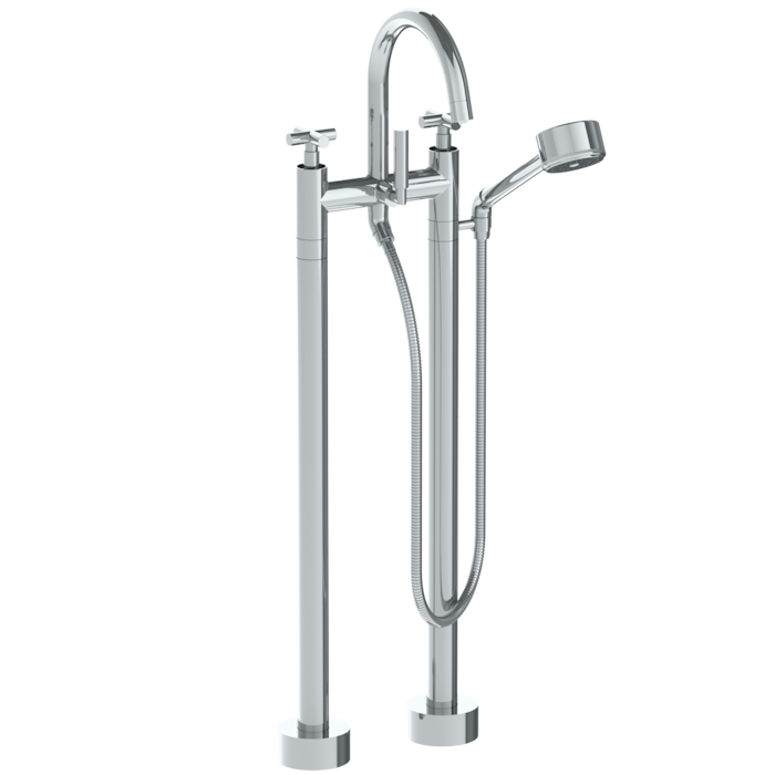 WATERMARK Loft 23 Floor Standing Bath set with Gooseneck Spout and Volume Hand Shower 23-8.3V-L9 (ON SALE)