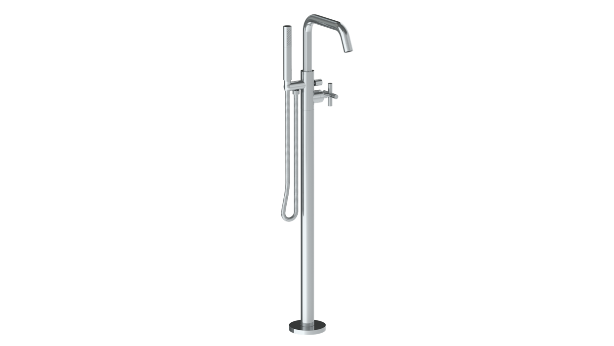 WATERMARK Loft 23 Single Hole Floor Standing Square Bath set with Hand Shower 23-8.8-L9 (ON SALE)