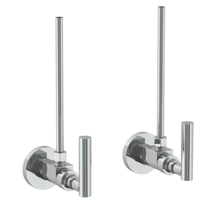 WATERMARK Loft 23 Lavatory Angle Stop Kit -1/2 Compression x 3/8 OD Compression 23-MAS1-L8 (ON SALE)