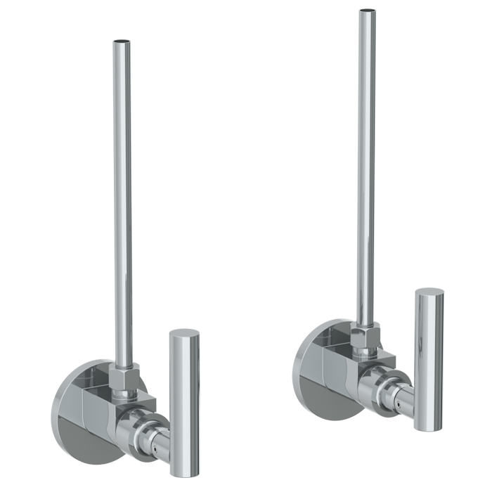 WATERMARK Loft 23 Lavatory Angle Stop Kit -1/2 IPS x 3/8 OD Compression 23-MAS2-L8 (ON SALE)