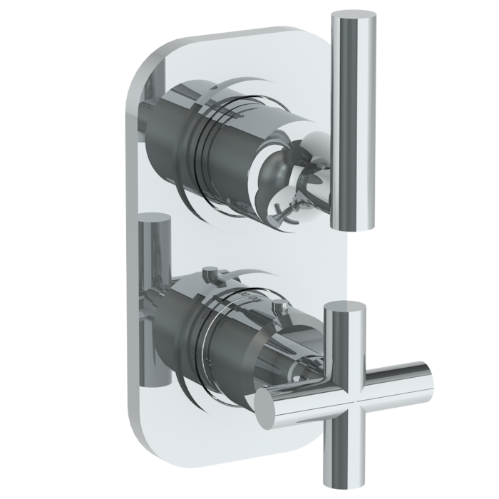 WATERMARK Loft 23 Wall Mounted Mini Thermostatic Shower Trim with built-in control, 3 1/2" dia. 23-T25-L8 (ON SALE)