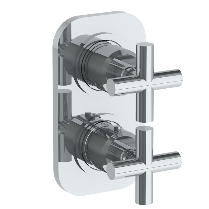 WATERMARK Loft 23 Wall Mounted Mini Thermostatic Shower Trim with built-in control, 3 1/2" dia. 23-T25-L9 (ON SALE)