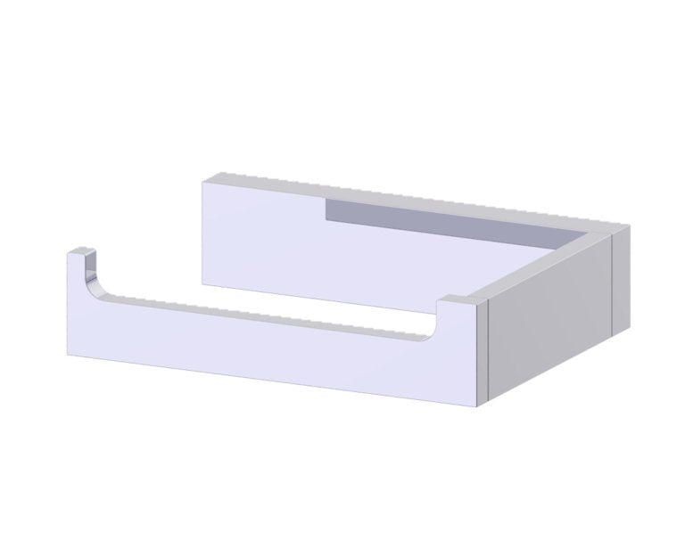 Kartners Berlin Toilet Paper Holder Left (PLEASE CALL US FOR SPECIAL PRICING)