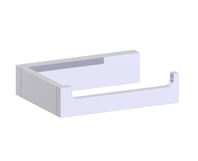 Kartners Berlin Toilet Paper Holder (Solid Back) (PLEASE CALL US FOR SPECIAL PRICING)