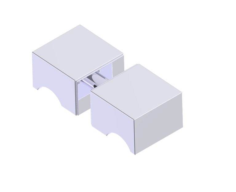 Kartners Berlin Double Shower Door Knob (PLEASE CALL US FOR SPECIAL PRICING)