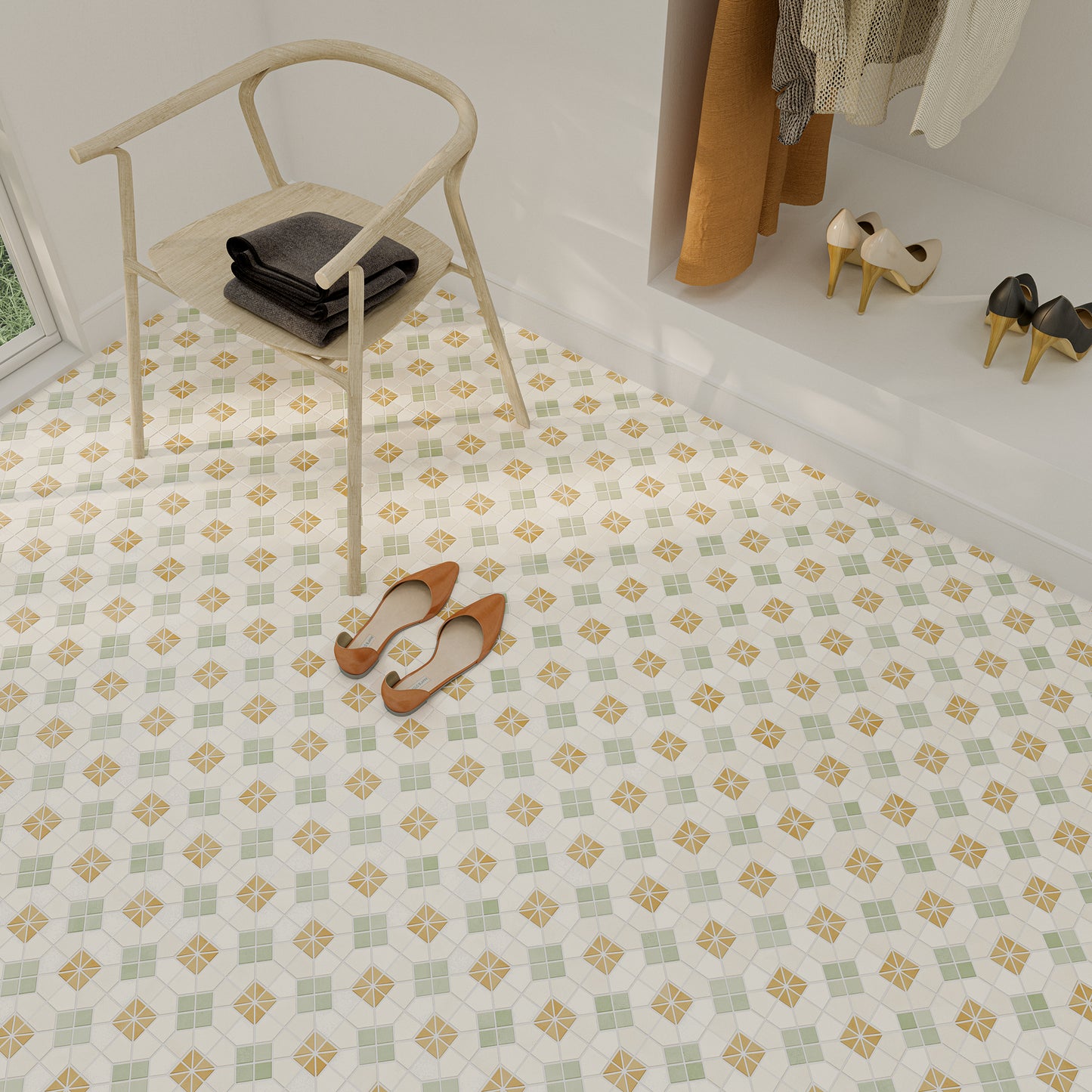 WOW TILE TESSERAE COLLECTION - PLAY 11"X11" (PLEASE CALL US FOR SPECIAL PRICING)