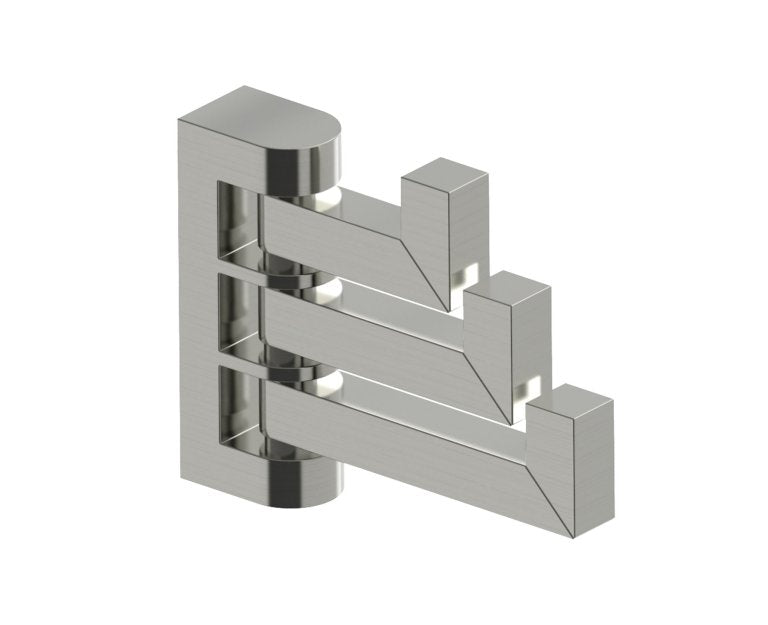 Kartners London Triple Robe Hook - Pivoting (PLEASE CALL US FOR SPECIAL PRICING)