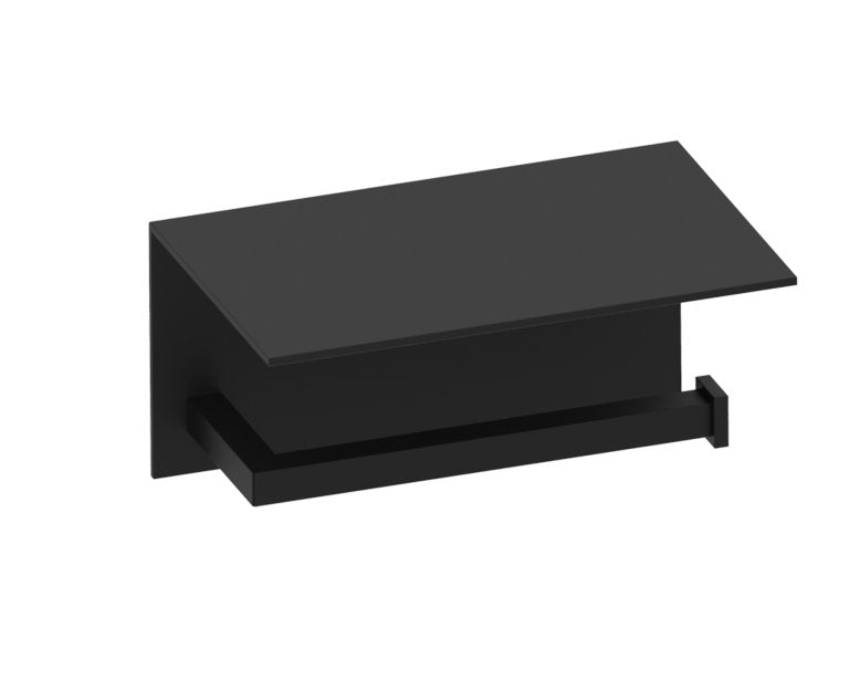 Kartners London Toilet Paper Holder with Shelf (PLEASE CALL US FOR SPECIAL PRICING)