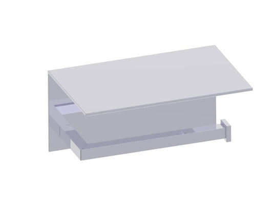 Kartners London Toilet Paper Holder with Shelf (PLEASE CALL US FOR SPECIAL PRICING)