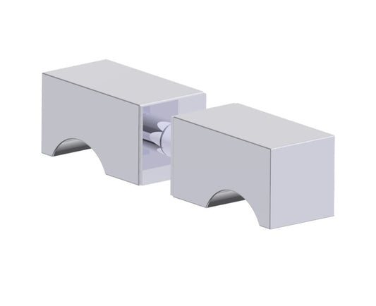 Kartners London Double Glass Door Knob (PLEASE CALL US FOR SPECIAL PRICING)