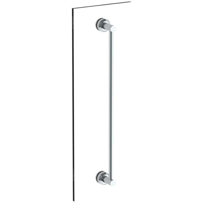 WATERMARK Titanium 22 Urbane 24" Shower Door Pull / Glass Mount Towel Bar 25-0.1A-GDP (ON SALE)