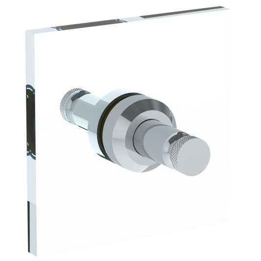 WATERMARK Titanium 22 Urbane Double Shower Door Knob / Glass Mount Hook 25-0.5DDP (ON SALE)