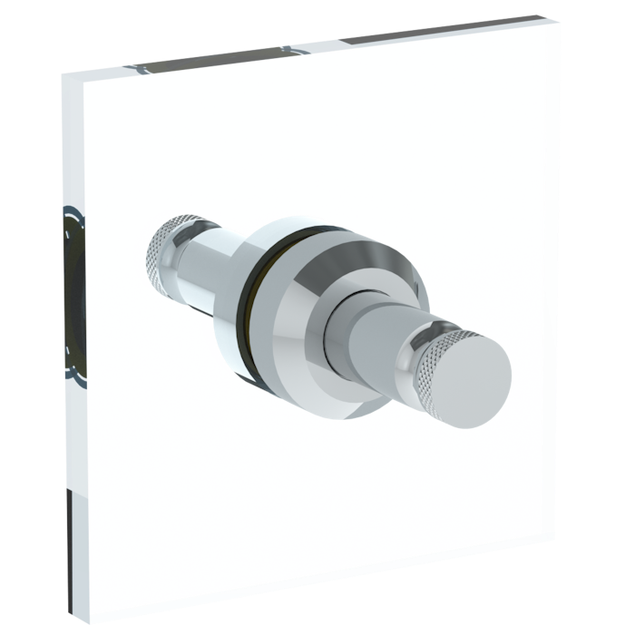 WATERMARK Titanium 22 Urbane Double Shower Door Knob / Glass Mount Hook 25-0.5DDP (ON SALE)