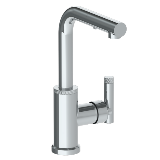 WATERMARK Urbane 25 Deck Mounted 1 Hole Square Top Prep Faucet with Pull Out Spray 25-9.3P1-IN14 (ON SALE)