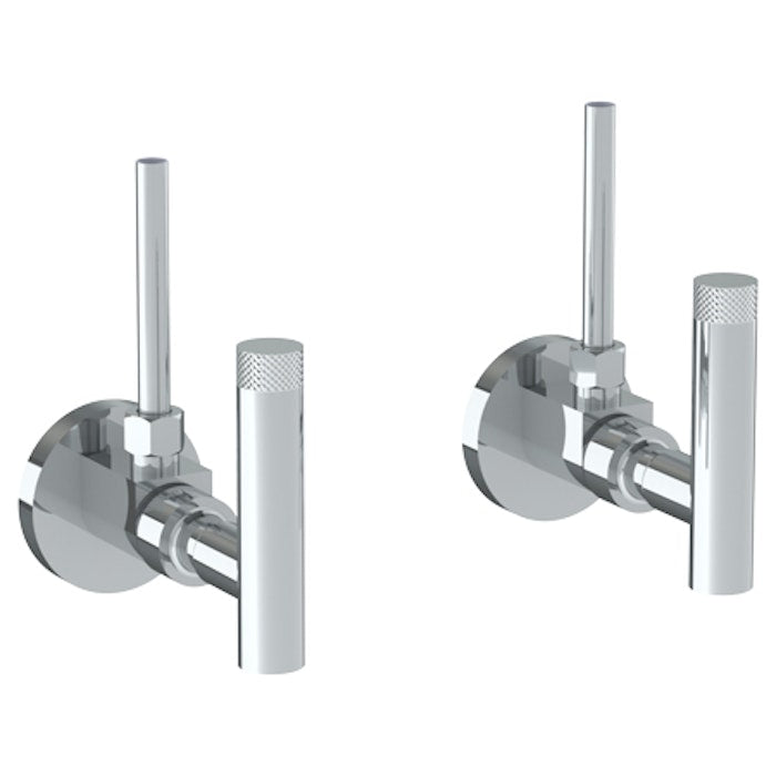 WATERMARK Urbane 25 Lavatory Angle Stop Kit -1/2 IPS x 3/8 OD Compression 25-MAS2-IN14 (ON SALE)