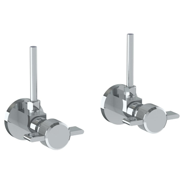 WATERMARK Urbane 25 Lavatory Angle Stop Kit -1/2 IPS x 3/8 OD Compression 25-MAS2-IN16 (ON SALE)