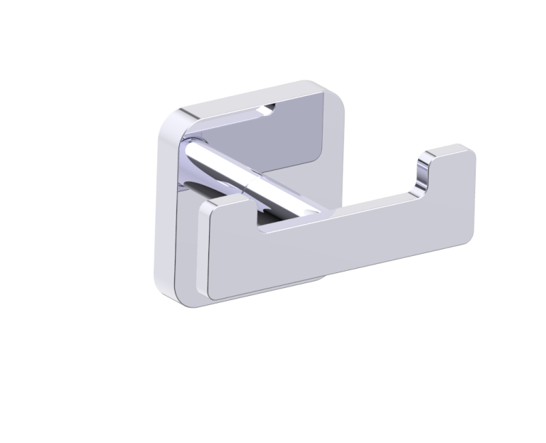Kartners Milan Double Robe Hook (PLEASE CALL US FOR SPECIAL PRICING)