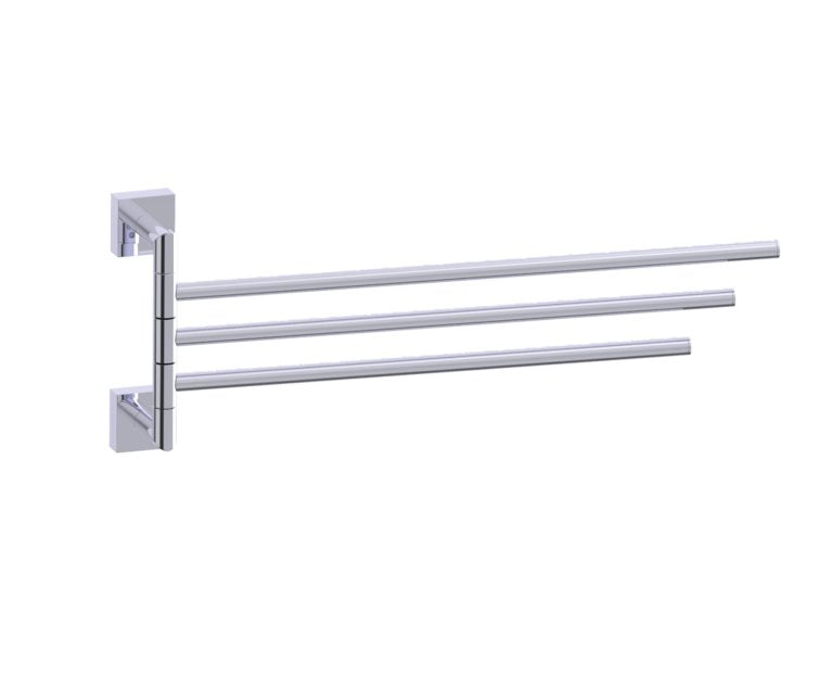 Kartners Madrid Triple Towel Holder 16" - Swivel (PLEASE CALL US FOR SPECIAL PRICING)