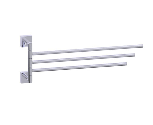 Kartners Madrid Triple Towel Holder 16" - Swivel (PLEASE CALL US FOR SPECIAL PRICING)