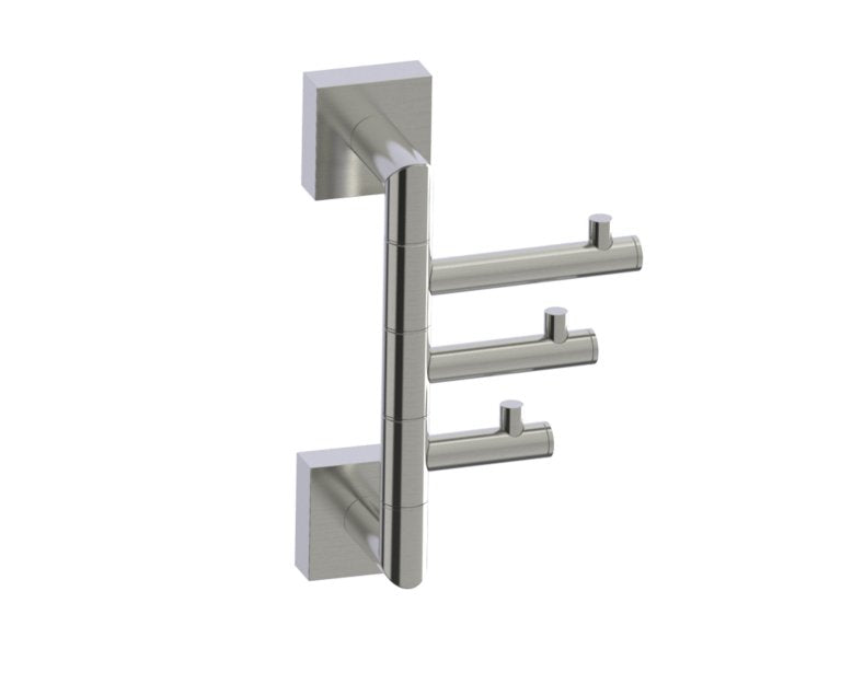 Kartners Triple Robe Hook - Swivel (PLEASE CALL US FOR SPECIAL PRICING)