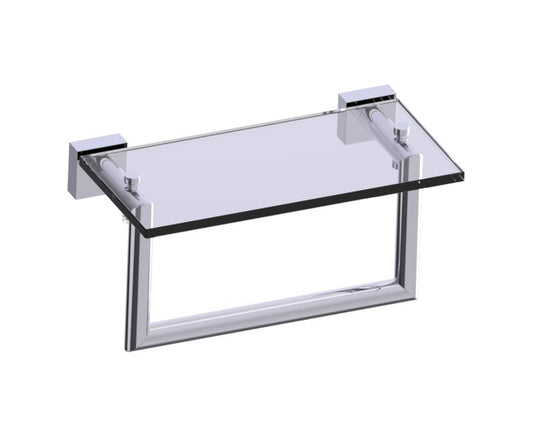 Kartners Madrid Glass Shelf with Towel Rail (PLEASE CALL US FOR SPECIAL PRICING)
