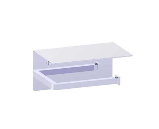 Kartners 266 Series Toilet Paper Holder with Shelf (PLEASE CALL US FOR SPECIAL PRICING)