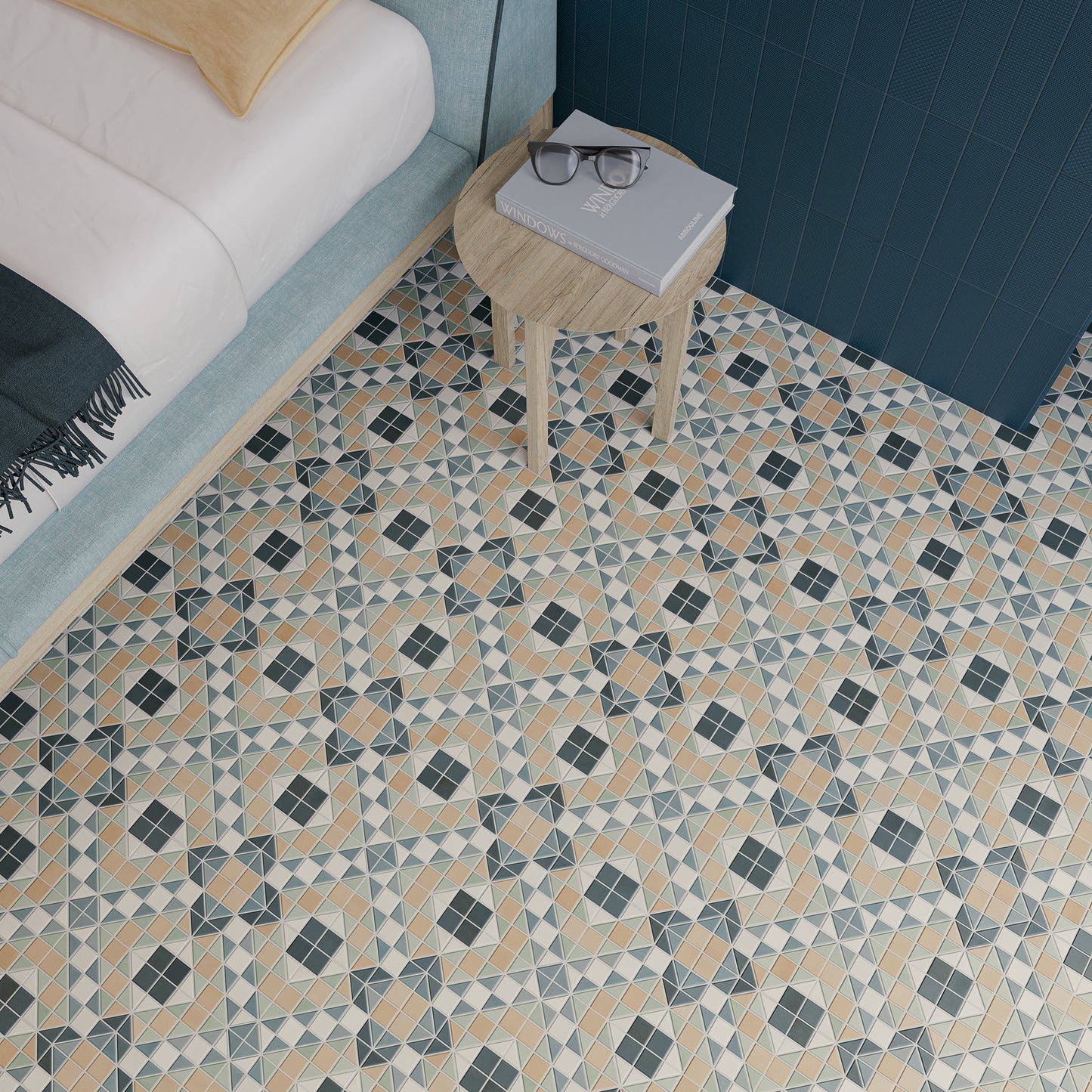 WOW TILE TESSERAE COLLECTION - PLAY 11"X11" (PLEASE CALL US FOR SPECIAL PRICING)