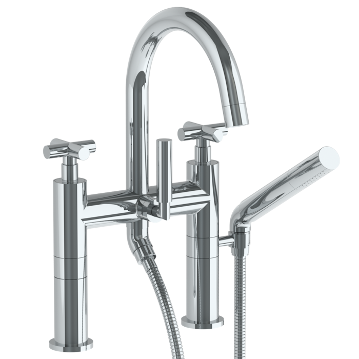 WATERMARK Sense 27 Deck Mounted Exposed Bath Set with Hand Shower 27-8.2-CL15 (ON SALE)