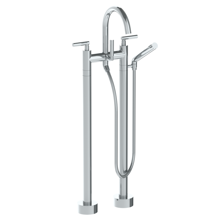 WATERMARK Sense 27 Floor Standing Bath Set with Slim Hand Shower 27-8.3-CL14 (ON SALE)