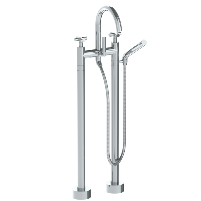 WATERMARK Sense 27 Floor Standing Bath Set with Slim Hand Shower 27-8.3-CL15 (ON SALE)