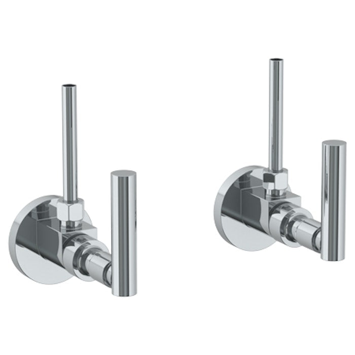 WATERMARK Sense 27 Lavatory Angle Stop Kit -1/2" IPS x 3/8" OD Compression 27-MAS2-CL14 (ON SALE)