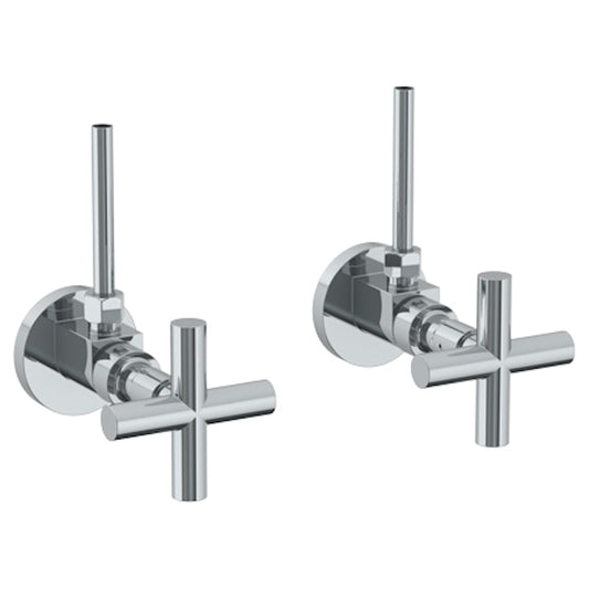 WATERMARK Sense 27 Lavatory Angle Stop Kit -1/2" IPS x 3/8" OD Compression 27-MAS2-CL15 (ON SALE)