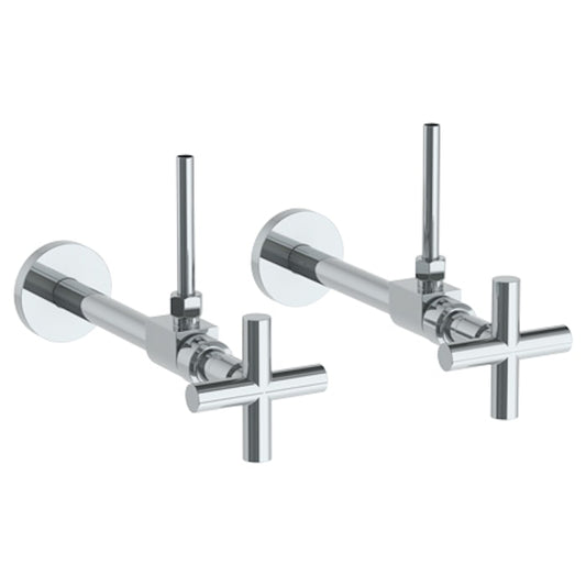 WATERMARK Sense 27 Lavatory Angle Stop Kit -1/2" Sweat x 3/8" OD Compression 27-MAS3-CL15 (ON SALE)