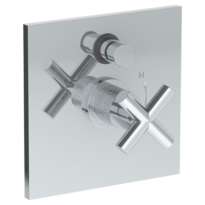 WATERMARK Sense 27 Wall Mounted Pressure Balance Shower Trim with Diverter, 7" 27-P90-CL15 (ON SALE)