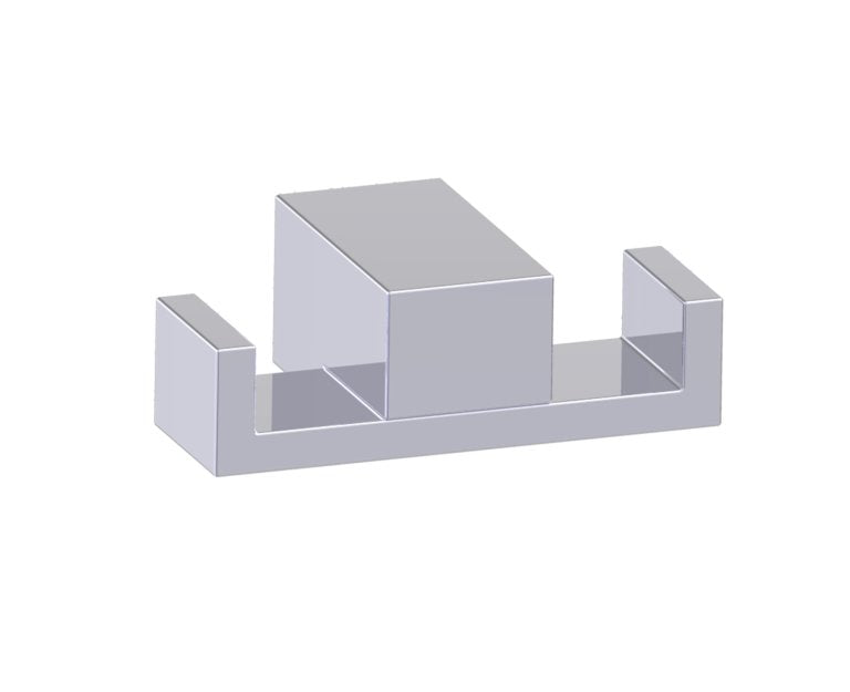 Kartners Munich Double Robe Hook (PLEASE CALL US FOR SPECIAL PRICING)