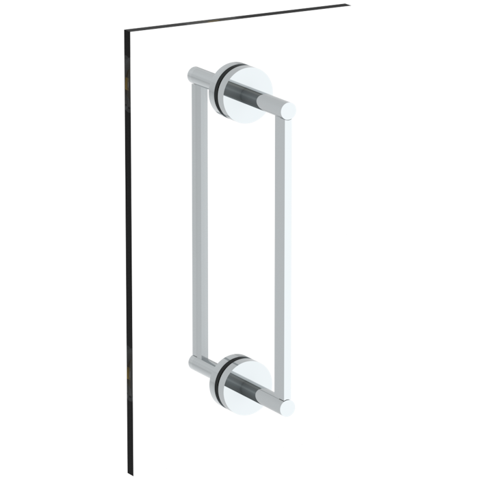 WATERMARK Brooklyn 31 Brooklyn 12" Double Shower Door Pull / Glass Mount Towel Bar 31-0.1-12DDP (ON SALE)