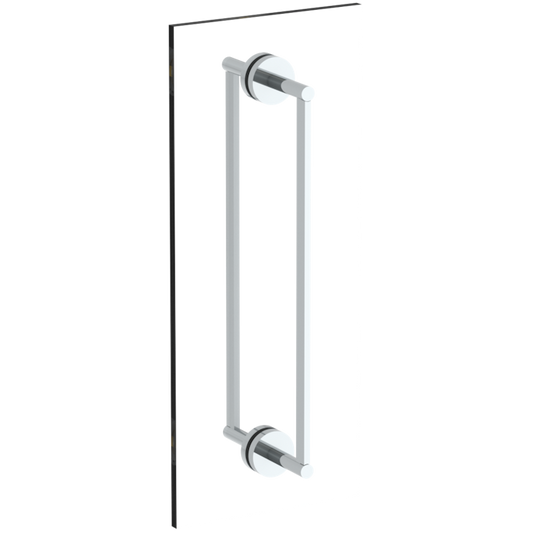 WATERMARK Brooklyn 31 Brooklyn 18" Double Shower Door Pull / Glass Mount Towel Bar 31-0.1-18DDP (ON SALE)