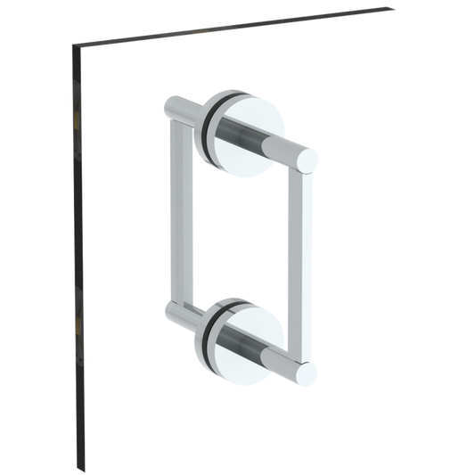 WATERMARK Brooklyn 31 Brooklyn 6" Double Shower Door Pull / Glass Mount Towel Bar 31-0.1-6DDP (ON SALE)