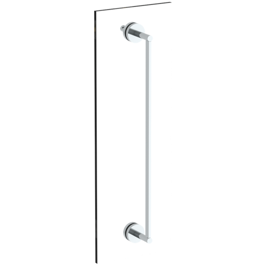 WATERMARK Brooklyn 31 Brooklyn 24" Shower Door Pull With Knob / Glass Mount Towel Bar with Hook 31-0.1A-SDP (ON SALE)