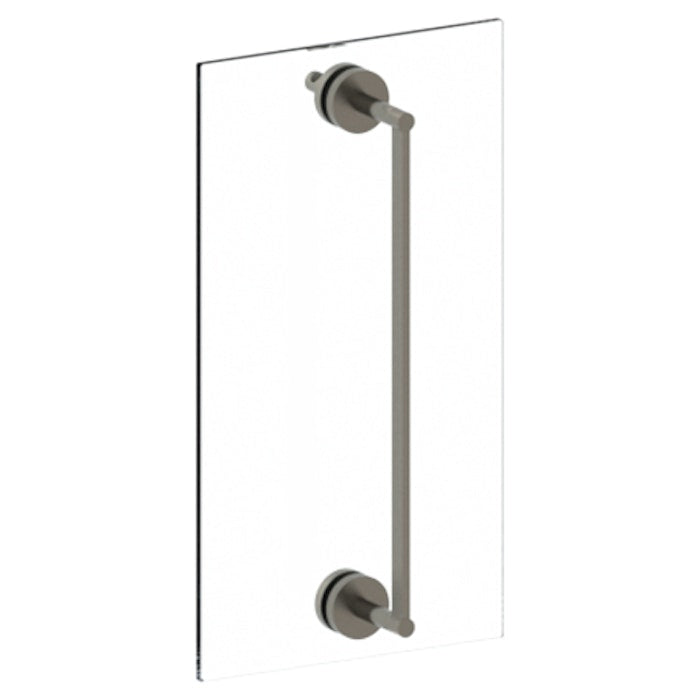 WATERMARK Brooklyn 31 Brooklyn 6" Shower Door Pull With Knob / Glass Mount Towel Bar with Hook 31-0.1-6SDP (ON SALE)