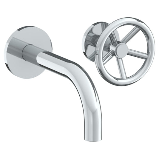 WATERMARK Brooklyn 31 Wall Mounted 2 Hole Lavatory Set with 8 3/4" Spout 31-1.2M-BK (ON SALE)