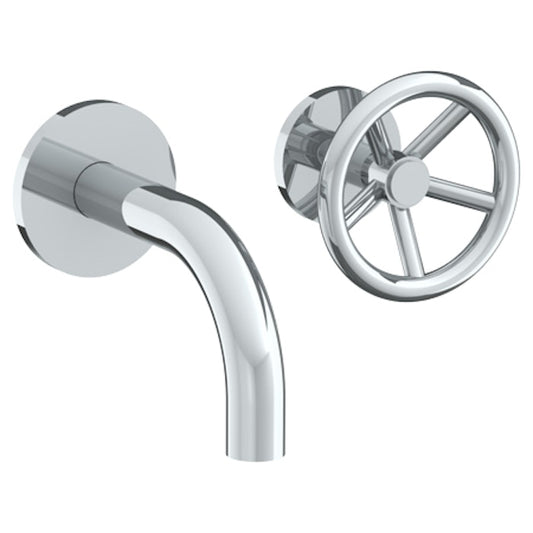 WATERMARK Brooklyn 31 Wall Mounted 2 Hole Lavatory Set with 6" Spout 31-1.2S-BK (ON SALE)