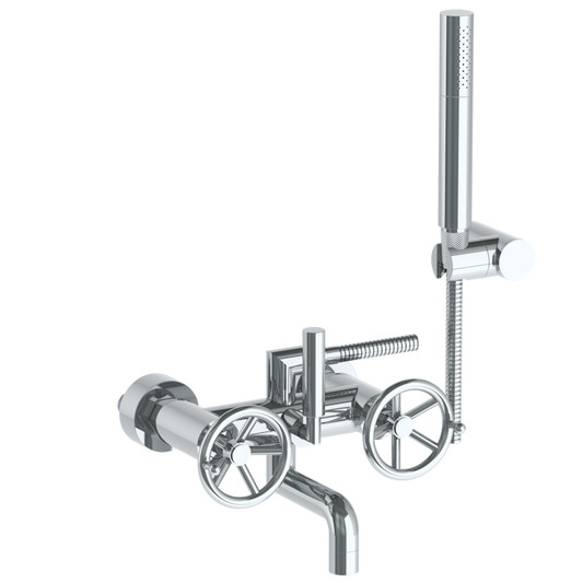 WATERMARK Brooklyn 31 Wall Mounted Exposed Bath Set with Hand Shower 31-5.2-BKA1 (ON SALE)
