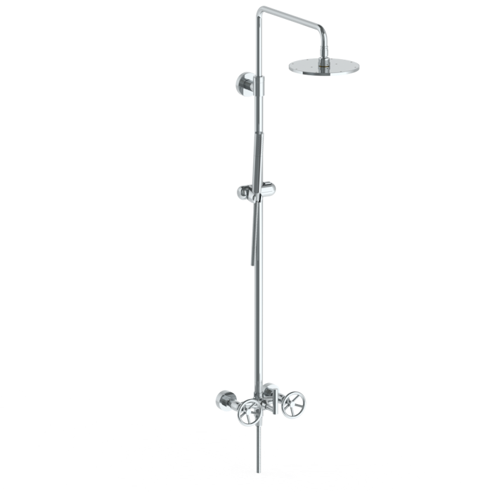 WATERMARK Brooklyn 31 Wall Mounted Exposed Shower with Hand Shower 31-6.1HS-BK (ON SALE)