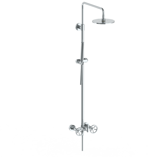 WATERMARK Brooklyn 31 Wall Mounted Exposed Shower with Hand Shower 31-6.1HS-BK (ON SALE)
