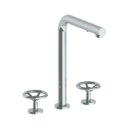 WATERMARK Brooklyn 31 3 Hole Kitchen Faucet with Pull Out Spray 31-7P1-BK (ON SALE)