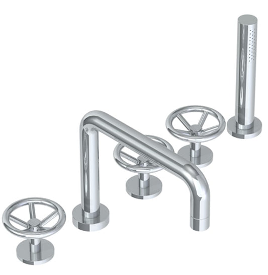 WATERMARK Brooklyn 31 Deck Mounted 5 Hole Bath Set 31-8.1-BK (ON SALE)