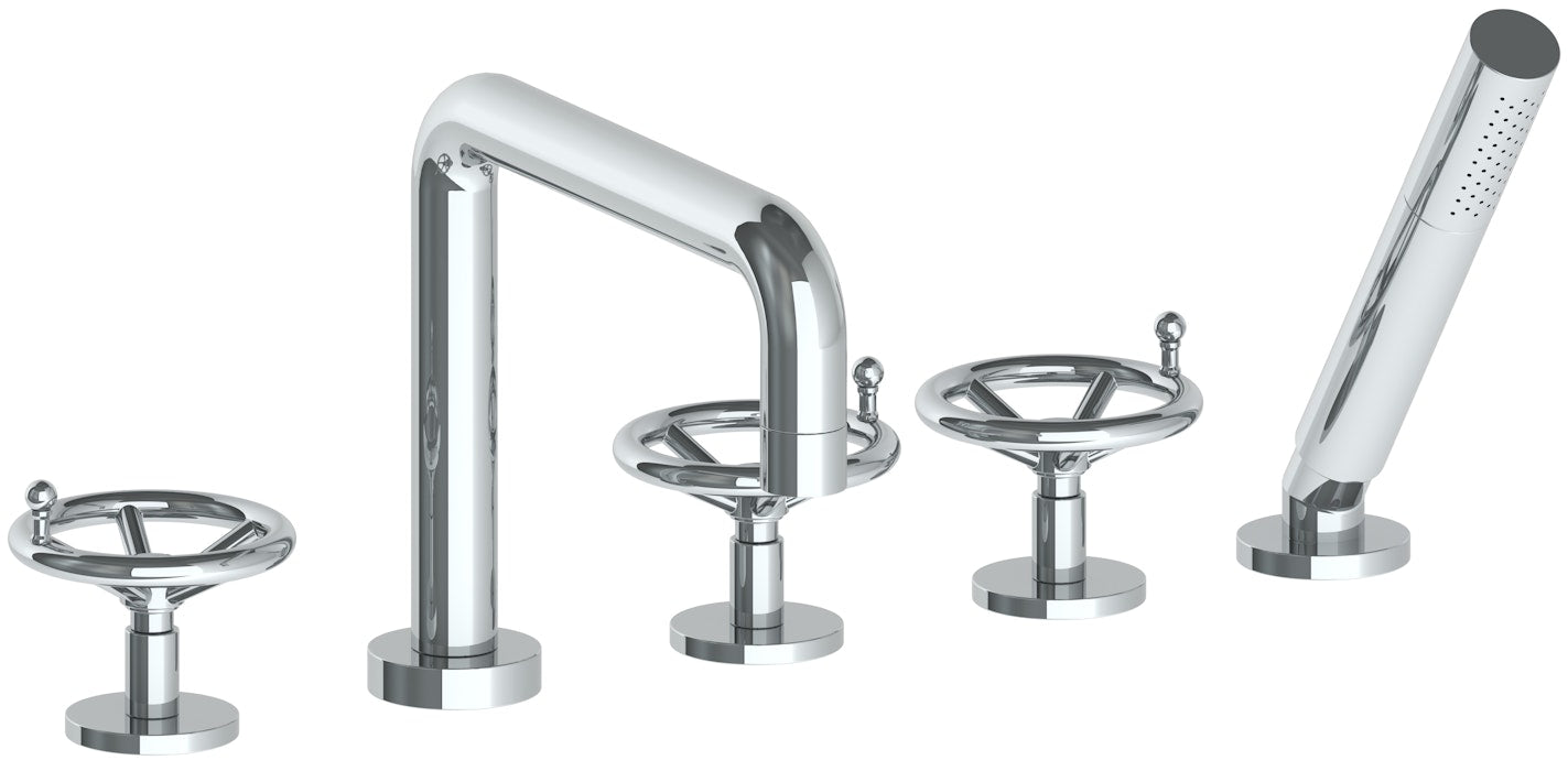 WATERMARK Brooklyn 31 Deck Mounted 5 Hole Bath Set 31-8.1-BKA1 (ON SALE)
