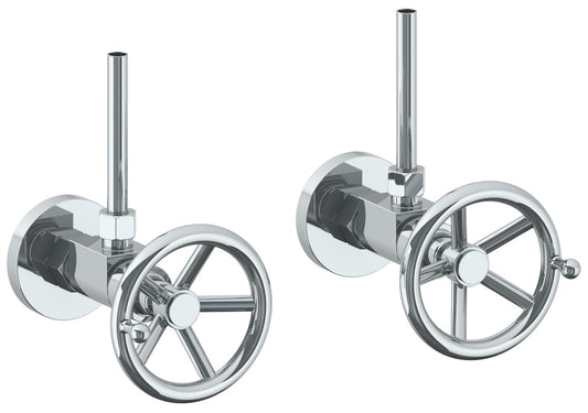 WATERMARK Brooklyn 31 Lavatory Angle Stop Kit -1/2" Compression x 3/8" OD Compression 31-MAS1-BKA1 (ON SALE)