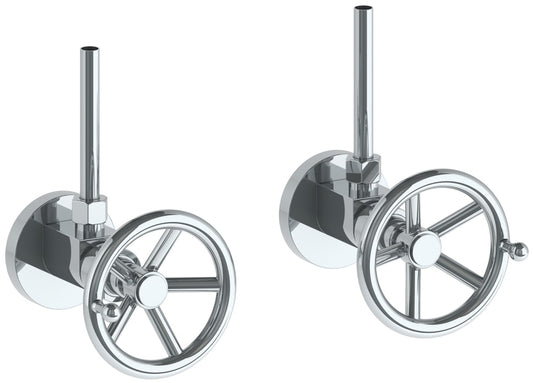WATERMARK Brooklyn 31 Lavatory Angle Stop Kit -1/2 IPS x 3/8 OD Compression 31-MAS2-BKA1 (ON SALE)